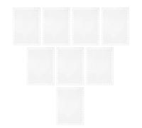 KHBUAB Planche à Tisser pour Paquet à Main en Acrylique Transparent 8pcs Rectangle 2mm Base pour Crochet Accessoires Créatifs