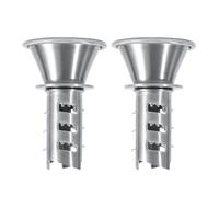 KHBUAB Presse-agrumes Manuel en Acier Inoxydable Portable et Léger, 2pcs, Gadget Cuisine pour Extraire le Jus Frais D'agrumes Supermarché