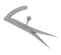 KHBUAB Règle de Mesure Oculaire en Acier Inoxydable Portable pour Paupières, Outil Pratique pour Chirurgie Cosmétique des Doubles Paupières à Domicile