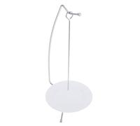 KHBUAB Set de 6 Brochettes en Acier Inoxydable Résistantes à Haute Température Support, Ustensiles pour Barbecue Adaptés aux Dîners en Famille et Activités en Plein Air