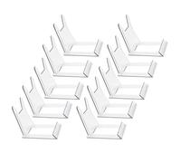 KHBUAB Support pour Assiette en Porcelaine Transparent Éclairage Led, Porte Vaisselle Robuste pour Rangement la Cuisine et Présentation Décorative