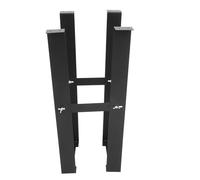 KHBUAB Support pour Unité Centrale PC Réglable en Acier Carbone Noir Capacité de Charge Élevée, Design Spécial et Structure Pratique pour Bureau Bureau