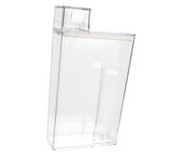KHBUAB Transparent Refillable Laundry Container avec Structure de Pression Grand Format pour Detergent Liquide ou Poudre Utilisation Maison ou Hôtel