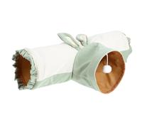 KHBUAB Tunnel en Tissu T pour Hamster et Petits Animaux, Maison Portable et Légère pour Dormir et Se Reposer, Jouet Confortable Vert