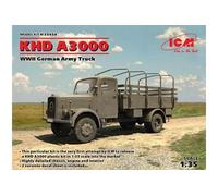 ICM 35454 - 1.35 Khd A3000, Seconde Guerre Mondiale Allemand Truck - Neuf