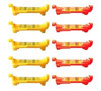KHDULQ 10 Pcs Mini Niveau À Bulle, Ficelle, De Tuile, Cordon Maçon - Pour La Maçonnerie, La Plomberie, La Mesure D'Ingénierie De L'Industrie De La Construction
