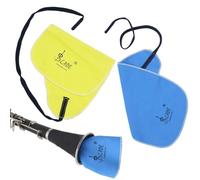 KHDULQ 2 Pièces Chiffon de Nettoyage Saxophone Alto Microfibre Universel,Pour Clarinette Trompette Saxophone Electronique Lyre Clarinette Kit Bec de Saxophone Nettoyage de Flûte Instruments Musique