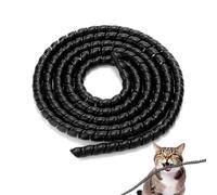 KHDULQ 5M-10Mm Cache Cable,Cable Management Gaine Câble Auto-Fermeture Manchon de Câble Cache Gaine Electrique Cable Bureau Cache Fil Electrique Informatique,pour Câble Électrique Bureau TV Pc USB