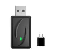 KHDWOB Adaptateur CarPlay sans Fil pour Jaguar XE/XF/XJ 2017 2018 2019 2020 2021 2022 2023 2024, Dongle Compact Bluetooth, Plug & Play, Convertir Le Filaire en sans Fil Carplay Voiture,B