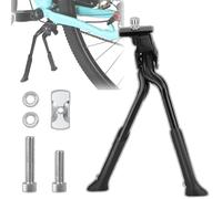 KHDWOB Béquille de Vélo pour Trek Session Park 2016, Support à VéLo à Deux Pieds Alliage D'aluminium Compatible VTT 24-28 Pouces | Résistant à La Corrosion