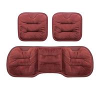 KHDWOB Coussin de Siège Voiture Hiver pour Seat MII Ibiza Leon Arona Ateca Tarraco Alhambra, Confort et Antidérapant Coussin Assise Voiture, Rembourrage Épais Protège Siège Auto,B