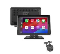 KHDWOB Écran CarPlay Voiture pour Nissan Rogue T33 2021-2023, Portable CarPlay & Android Auto sans Fil Caméra de Recul, FM/AUX, Écran Tactile HD, Autoradio Portable,7 inches