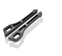 KHDWOB Lot de 2 Remplissage de Siège de Voiture, pour BMW X1 X2 X3 X4 X5 X6 X7 Z4 M1 M3 M4 M6, Gap Filler Pad pour Siège Auto, Bande d'écart de Siège, Accessoires Voiture,Black