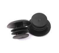 KHE Affix Embouts de guidon BMX 22,2 mm PVC noir seulement 8 g
