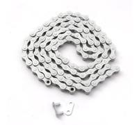 KHE BMX/FIXIE Chaîne 1/2" x 1/8" 112 maillons gauche seulement 365 g avec chaîne antivol - Blanc