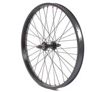 KHE BMX Roue avant anodisée noire 35 mm de large Jante en aluminium TDI 36 trous 10 mm