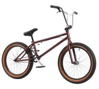 KHE CENTRIX FC BMX 20" - Freecoaster - Manivelle CrMo - 10,9 kg - Affix Rotor - Pneus Two-Tone - Rouge-marron - Vélo Freestyle pour Street, Park, Pumptrack - Modèle 2025