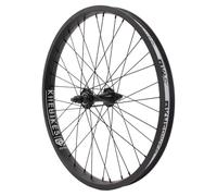 KHE MVP DD BMX Roue avant 20" - Axe CrMo 10 mm - Jante double chambre - Roulement industriel - 36 trous - Noir - BMX Front Wheel