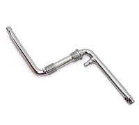 KHE P2 59 Manivelle BMX en 1 pièce Argenté 152 mm