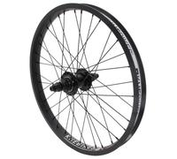 KHE Roue arrière BMX Freecoaster MVP DD 14 mm 9T RHD Noir 20" | Moyeu Greyhound, Slack réglable, 36 rayons, jante en aluminium de 35 mm, axe 4130 CrMo, roulement industriel, 1175 g
