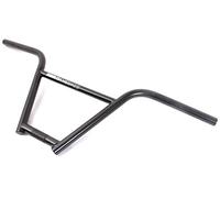 KHEbikes Guidon BMX, 4130 CrMo 9 pouces 736 mm de large, Noir, 4 pièces butées, 850 g