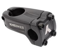 KHEbikes KHE BMX Potence avant pour fourche 1 1/8" (28,6 mm) et serrage de guidon de 22,2 mm / noir 7005 aluminium 7005 50 mm 232 g