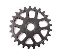 KHEbikes KHE BMX Spline Drive Plateau 25 dents 7005 Aluminium mat Noir CNC 98 g