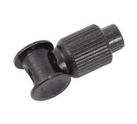 KHEbikes KHE BMX U-Brake Pièces de rechange - 0,01 kg - Acier HiTen - Réglage de 5 mm - Vis de réglage moletée - Noir