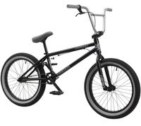 KHEbikes KHE Derrick Vélo BMX 20", léger, 11,1 kg, BMX Freestyle pour débutants et confirmés, tube supérieur de 20,6", 2025, noir mat