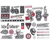 KHEbikes KHE Lot d'autocollants BMX de haute qualité Plusieurs tailles