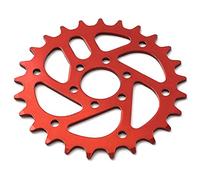 KHEbikes KHE Plateau BMX 25 dents anodisé CNC Rouge 78 g