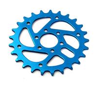 KHEbikes KHE Plateau BMX 25 dents Bleu anodisé CNC 78 g