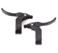 KHEbikes KHE Prism 6061 Paire de leviers de frein BMX en aluminium forgé à froid 2 doigts Noir