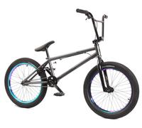 KHEbikes Vélo BMX STRIKEDOWN PRO Limited, 20", rotor Affix 360° breveté, gris noir, pour adolescents et adultes, poids super léger - seulement 9,7 kg
