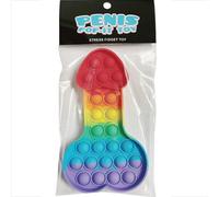 KHEPER GAMES - JOUET ANTI-STRESS POP-IT PENIS MULTICOLORE