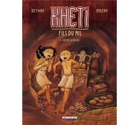 Kheti, fils du Nil T03 - Mémé la momie - Isabelle Dethan - Delcourt - cartonné - Bande dessinée jeunesse