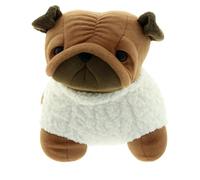 khevga Butoir de porte en forme de chien - En tissu - Décoration mignonne pour salon, bureau et chambre d'enfant - Poids : 1 kg