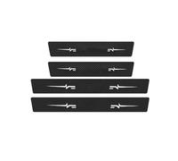 KHGFRX 4 PièCes Voiture Fibre Carbone Plinthes, pour Mercedes-Benz M-Class W163 W164 W166 ML320 ML350 ML400 ML500 ML55 ML63 Seuil Porte Anti-Rayures Antidérapant Protection décorer Accessoires
