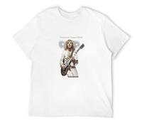 Khian SOON Men's Frampton Comes Alive Mens T-Shirts White S