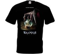 Khian SOON Men's Lianai Krampus Black T-Shirts Black M