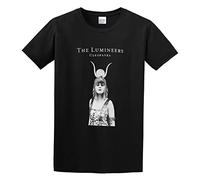 Khian SOON Men's The Lumineers 2019 World Tour Concert T-Shirts Black L