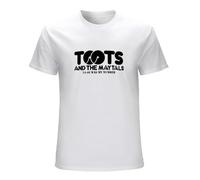 Khian SOON Men's Toots & The Maytals 54-46 Was My Number Ladies Mens Top T-Shirts White XXL