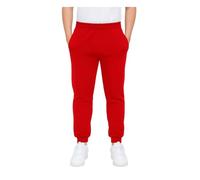 KHIM Pantalon de jogging pour enfant Ensemble de survêtement Pantalon Enfant Unisexe Filles Garçons Vêtement de sport, Rouge, 7-8 ans