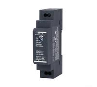 KHIronHive Bloc d'alimentation à découpage de rail DIN ultra fin HDR-15-12, 12 V CC 15 W 1,25 A, entrée CA 100-240 V, largeur compacte de 17,5 mm pour panneaux de commande industriels avec indicateur