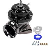 KHIronHive BOV Kit de valve de décharge turbo en alliage d'aluminium pour échappement boost, pour une large gamme de modèles de voiture (noir)