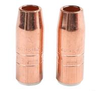 KHIronHive Buse de soudage encastrée 401-6-62 Tregaskiss Tough Lock System Tip Slide Manchon sécurisé double cône auto-isolant, design conique court, haute conductivité, alésage de 1,6 cm, réduit les