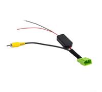 KHIronHive Câble adaptateur de sortie audio vidéo de voiture pour Suzuki/Vitara/ 2016-2019, convertisseur de tension 12 V vers 6 V avec prise 5 broches, ABS noir