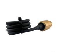 KHIronHive Capteur de pression pour CVC et réfrigération, émetteur de pompe à chaleur de précision de 0,5 %, acier inoxydable 304, sortie 4-20 mA et 0,5-4,5 V, portée de -1 à 50 bar (0-20 bar)