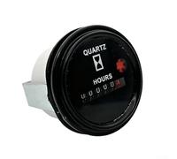 KHIronHive Compteur horaire mécanique 0-99999H pour groupes électrogènes CUMMINS, 52 mm pour cadran, jauge de tachymètre en acier inoxydable, étanche à la poussière et à l'eau, partie 3035766