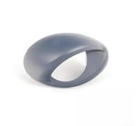 KHIronHive Couvercle de lave-phare avant droit pour BMW Série 6 E63 E64 LCI 2002-2010 ABS noir OE 51117115708 ABS Design moderne Installation facile Protection du véhicule de rechange